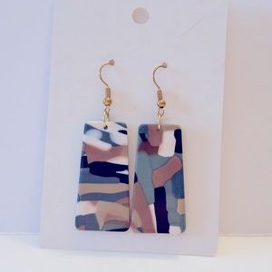 💎Buy 2 Save 10% 💎 Fun multicolored acetate earrings